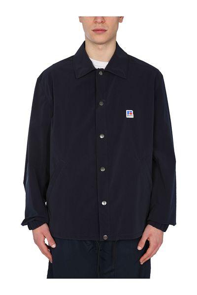 Hugo Boss Jachetă cu croială lejeră și logo Boss X Russell Athletic