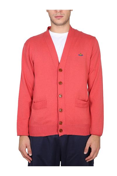 Vivienne Westwood Cardigan With Orb Embroidery