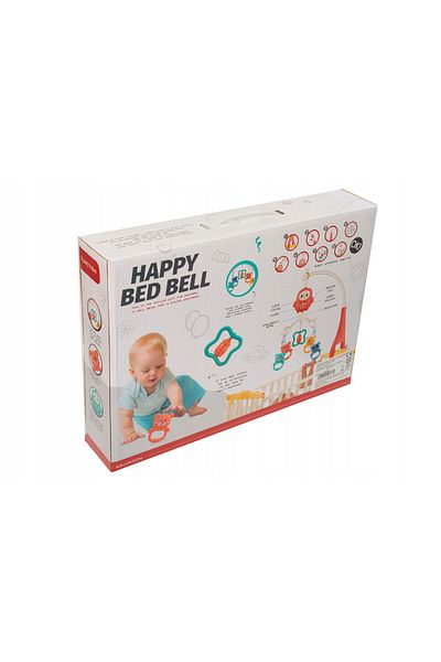 ideal STORE MagStar crib carousel with night light, First VIEW, 4 brightly colored arms with different animals