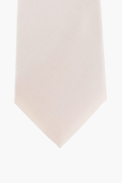 Corneliani Solid Color Satin Tie