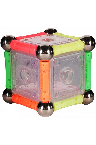 IDL idealStore Magnetic Puzzle, Multicolor, Stimulating, Composed of 84 Pieces, Develops Manual Skills