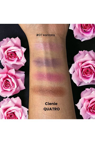 Vipera Quatro Vipera pleoape blush, 07 cantata, 6.7 g