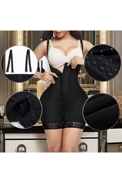 FURKAN ELMAS Kadın Korse Göbek Basen Göğüs Kalça Için Tüm Vücut Sıkılaştırıcı...