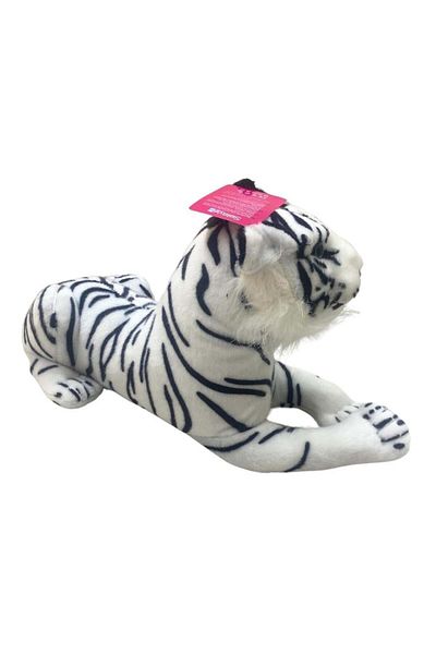 Selay Oyuncak Plush Tiger White 45 cm 4547