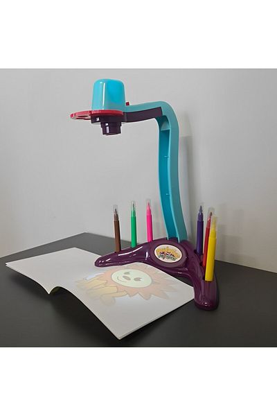 ideal STORE Educational Projector for Drawing Drawing Book idealSTORE Includes 24 Images, 6 Markers, 3 Devices