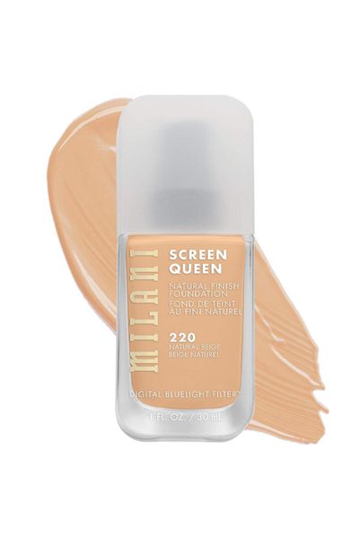 MILANI Screen Queen Liquid Foundation Makeup - Natural Beige (220) 30 ml