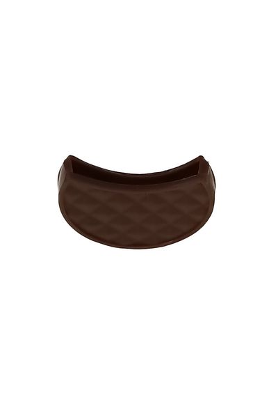 OEM Key cover, 27 x 16 mm, protection and identification, made of flexible PVC, brown