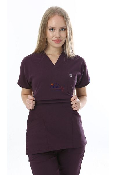 İBA MEDİKAL Costum medical FlexCool, unisex, violet-prună