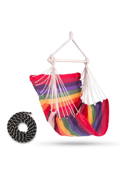 ideal STORE RhoDes idealSTORE chair-type hanging hammock, Dimensions 130 x 112 X 98 cm, Includes 1.5 m rope, c