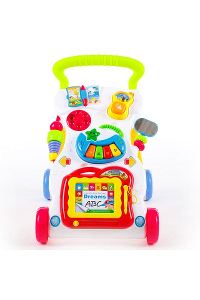 kinderplay Baby First Step Toddler, Detachable Toys, Writing Board, Telephone, Piano, All Detachable