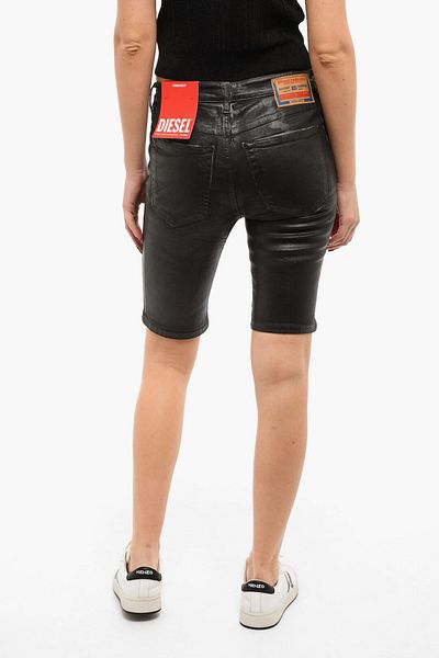 Diesel Pantaloni scurți din denim De-Ginny cu croială skinny