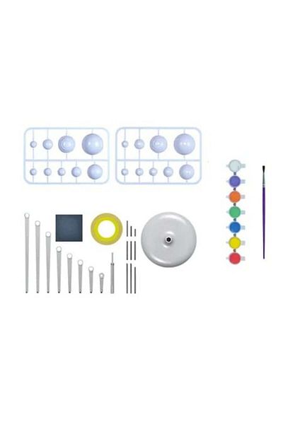 OEM Educational game, solar system coloring with paint and brush included