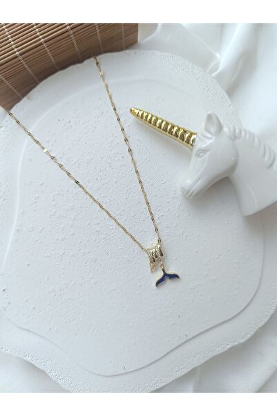 Çelik Balık Kuyruğu Kolye