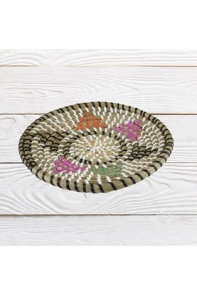 BASURRAH Small round heritage serving board