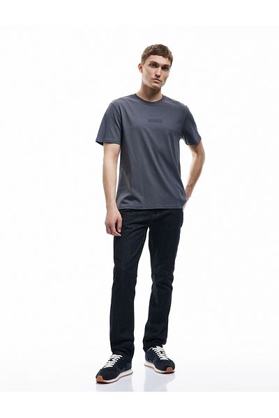 Koton Cotton Short Sleeve Regular Fit Crew Neck Printed T-Shirt
