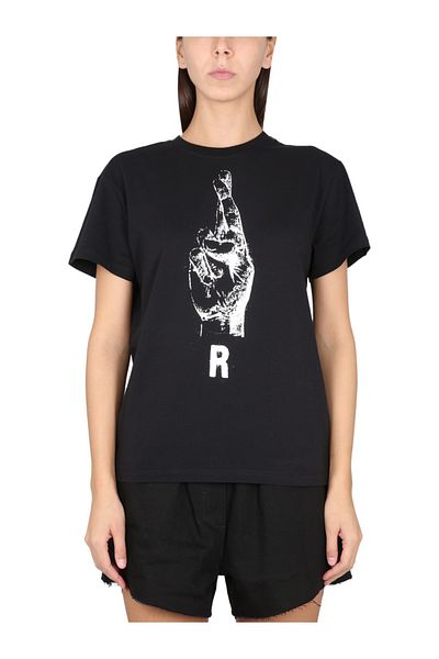 Raf Simons Tricou cu guler rotund