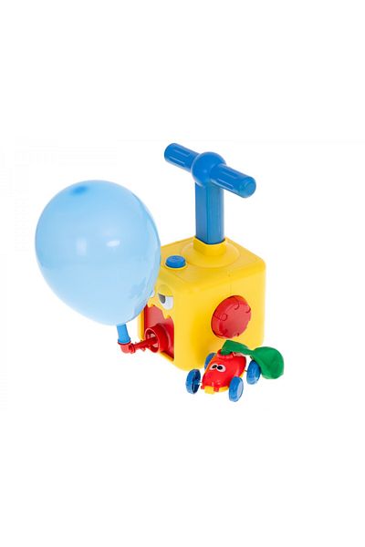 ideal STORE Set Lansator de Baloane CAR POWER IdealStore, 13 X 13 X 22 cm, Multicolor, Include dispozitiv pentru