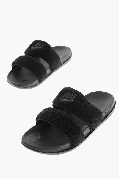 Nike Faux Fur Offcourt Duo Sliders
