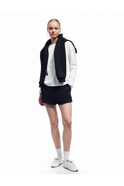 Koton Long Sleeve Crew Neck Striped T-Shirt