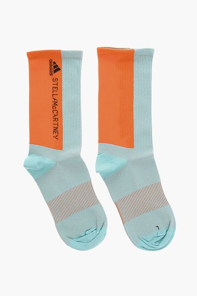 adidas Șosete Stella McCartney cu nervuri în două culori