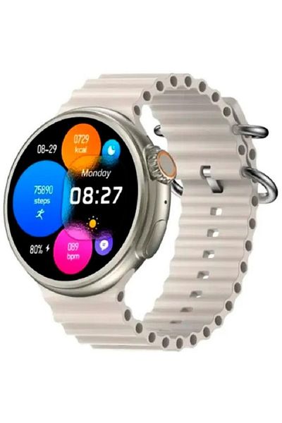 Trytoo Ultra Smartwatch, highlighting its AMOLED display and 1.52-inch screen size.