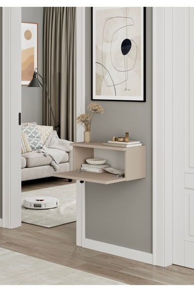 enwood MİMOSA MDF DUVARA MONTE KAPAKLI DRESUAR (50 cm)