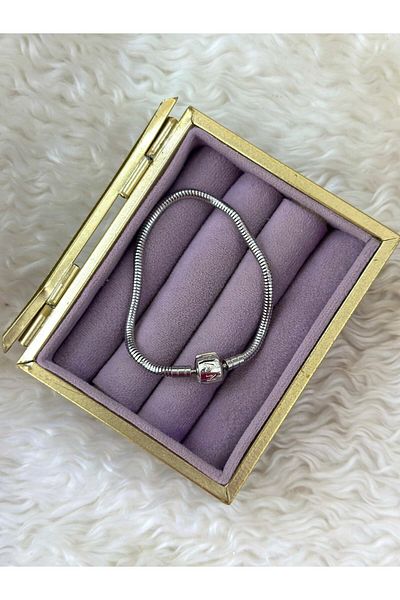 BY YASİN TOPÇU Steel Charm Bracelet – Love Written (18cm)