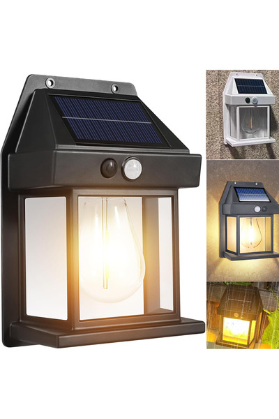 Vezir Aksesuar Solar Şarjlı Duvar Apliği – Şık, Güçlü ve Enerji Tasarruflu!