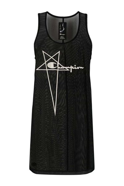 Champion Rochie scurtă cu logo Rick Owens X Champion