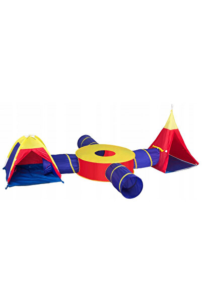 ideal STORE Set de 7 corturi interconectabile, Multicolor, 3 ani +, Smartic