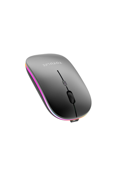Totulife Wireless Rechargeable Mouse – Bluetooth & Type-C Dual Mode, Compatible with Laptop, MacBook & PC