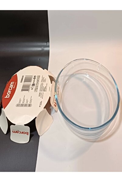 Paşabahçe Borcam Medium Size Oval Tray 1 Piece Baking Tray (59084)