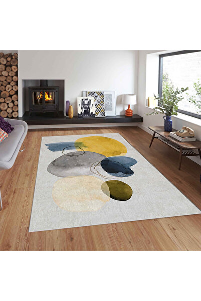 Exporgin Abstract Rug 3D Digital Printing Non-slip Flooring Carpet