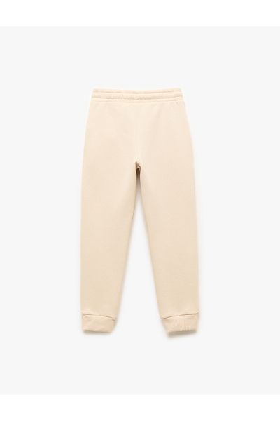 Koton Basic Jogger Sweatpants με ελαστική τσέπη στη μέση