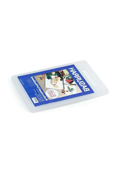 BASURRAH White cutting board 370x210x8 cm