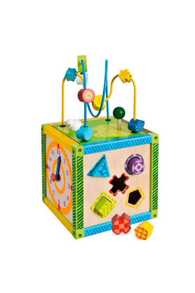 Eichhorn Jucarie bebelusi, Cub educativ cu functii de logica