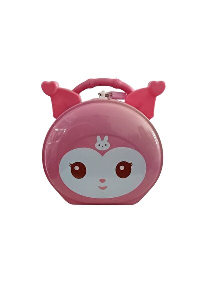 FAMEMUS ACCESSORY هدية كورومي على شكل حصالة مزودة بقفل وإكسسوار عيد ميلاد بال...