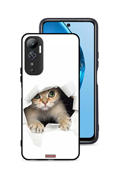 Tolwak غطاء حماية لهاتف Infinix Hot 20 4G بتصميم قطة