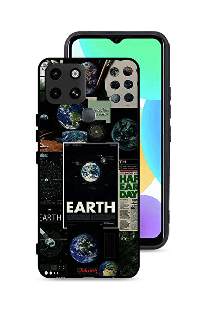 Tolwak غطاء حماية لجهاز Infinix Smart 6 Earth
