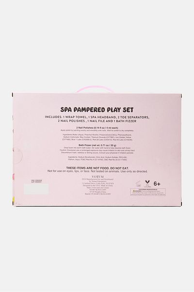 Votum Pampered Spa Play Set, Pink