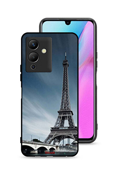 Tolwak غطاء حماية لهاتف Infinix Note 12 5G بتصميم برج إيفل