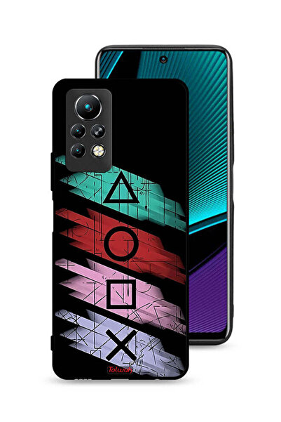 Tolwak غطاء حماية لهاتف Infinix Note 11 Pro برسومات أيقونات لعبة الحبار