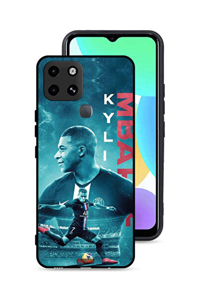 Tolwak غطاء حماية لهاتف Infinix Smart 6 بطبعة ملصق مبابي