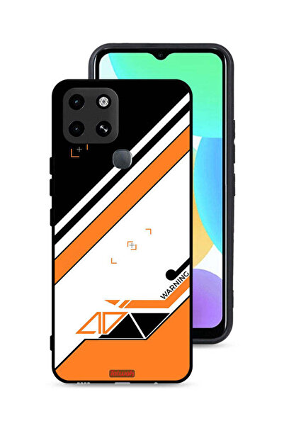 Tolwak غطاء حماية لهاتف Infinix Smart 6 تحذير