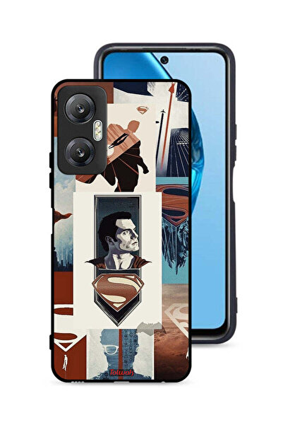 Tolwak غطاء حماية لهاتف Infinix Hot 20 5G برسومات سوبرمان