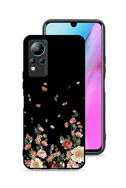 Tolwak غطاء حماية لهاتف Infinix Note 11 مع زهور صغيرة في الأسفل