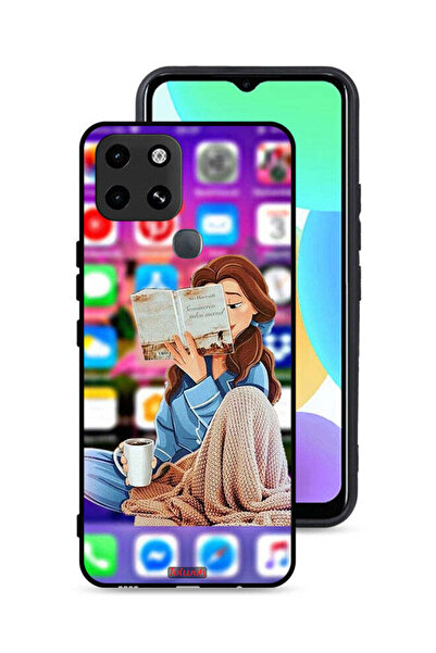 Tolwak غطاء حماية لهاتف Infinix Smart 6 - قراءة