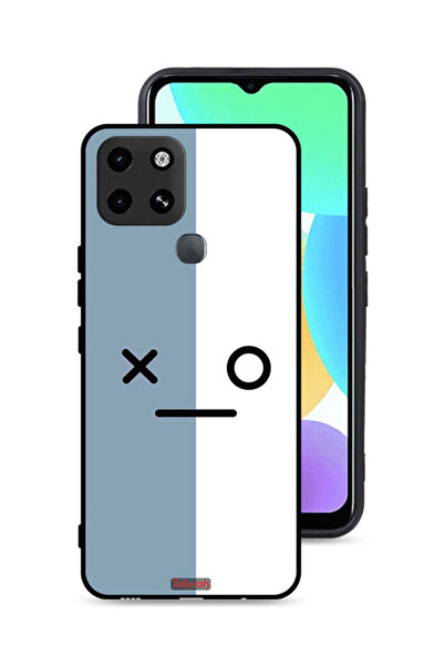 Tolwak غطاء حماية لهاتف Infinix Smart 6 بأيقونات الوجه