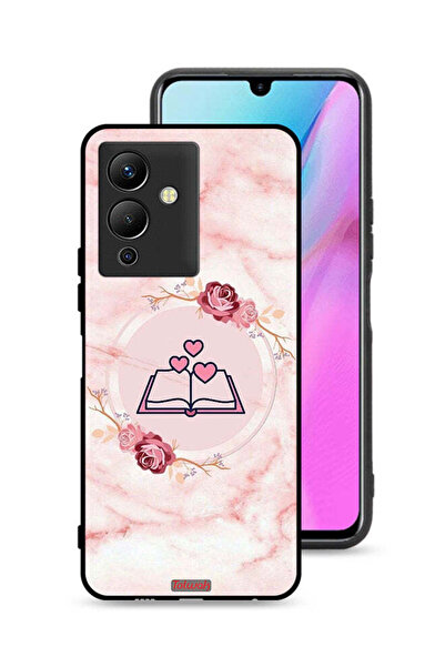 Tolwak غطاء حماية لهاتف Infinix Note 12 Pro 5G بتصميم ثلاثة قلوب على كتاب