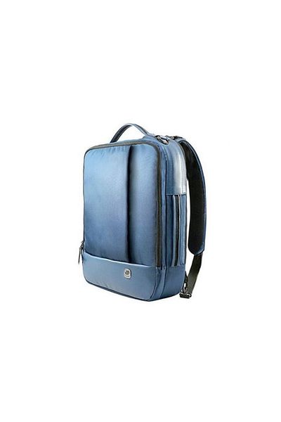MBrands Rucsac Habik 2 în 1, impermeabil, compartiment pentru laptop 13 - 15 inch, albastru